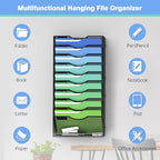 Kuntine.B Wall File Organizer Office Hanging Magazine Holder Wall File Organizer - Image 4