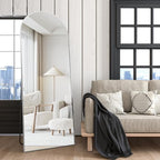 Full Length Mirror 56"x16" Arch Floor Mirror - Image 7