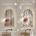 Arched LED Bathroom Mirrors - Image 4