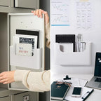 Wall Mount File Organizer Holder Hanging File Organizer Door Office Mail - Image 4
