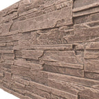 EverStone Cascade Faux Stone Panel, 48 5/8"W x 24 3/4"H x 1 1/4"D, North Hill - Image 7
