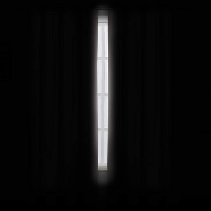 LEMOMO Blackout Curtains 66 x 84 inch/Light Beige Curtains Set of 2 - Image 3
