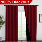 NICETOWN 100% Blackout Curtains - Image 2