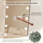 Kosmonia 62x20 Hollywood Full Length Mirror - Image 4