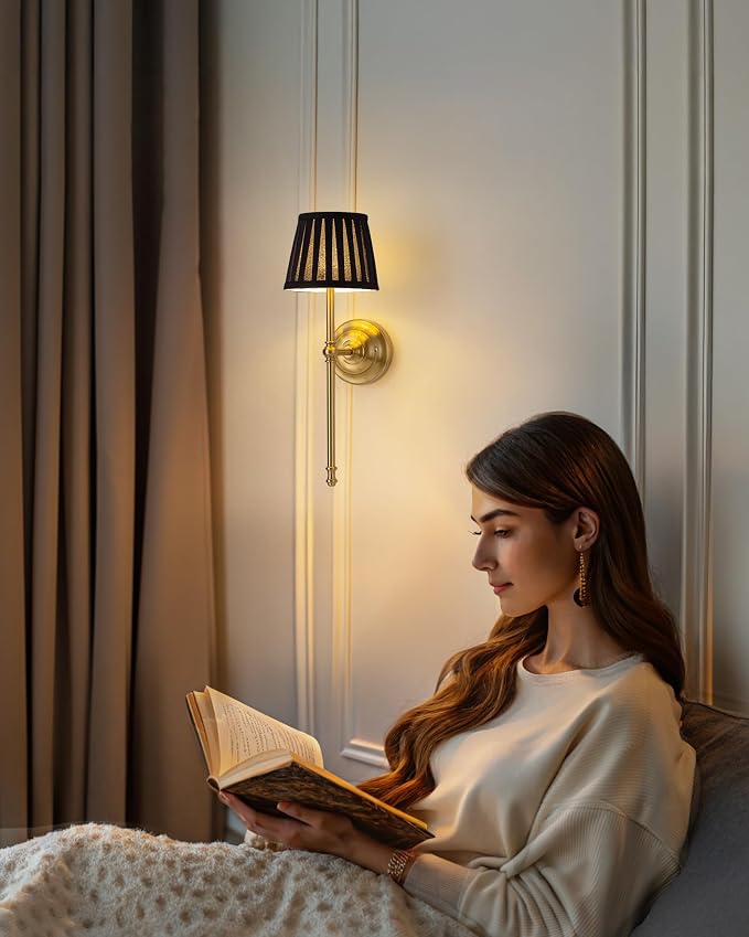 KDG Cordless Wall Sconces Set of 2, Small Wireless 5200mAh Rechargeable Battery - Image 9