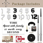 VANGOLD Design Sticker Wall Clock - Image 5