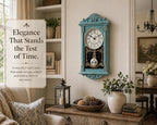 Clockswise Vintage Grandfather-Style Wall Clock - Image 7
