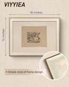 VIYYIEA Framed Wall Art for Living Room, Vintage Duck Sketch Canvas Prints - Image 5