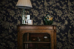 Froluya Black and Gold Wallpaper Peel and Stick Wallpaper 17.7"x196.8" Vintage - Image 7