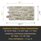 AZ Faux High-Density Polyurethane Faux Stone Wall Covering Panels - Image 2