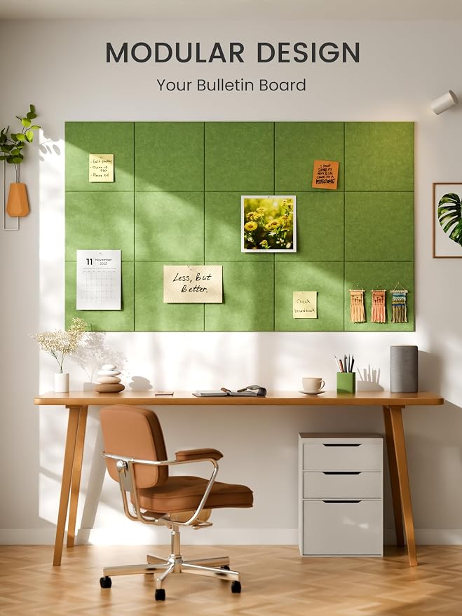 Bumusty Large Cork Board 36" x 24" Alternative - Image 6