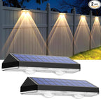 LIANGLOME Solar Fence Lights by LIANGLOME