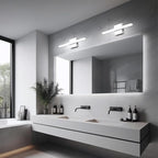 Combuh Modern Bathroom Vanity Light Fixtures Above Mirror Soft Shadow Free - Image 7