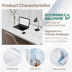 practicalWs White/Gray Marble Contact Paper 17.7 inch x 78.7 inch, Marble Peel - Image 6