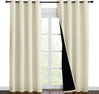 NICETOWN Living Room Completely Shaded Draperies, Privacy Protection & Noise by NICETOWN