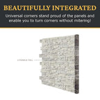 AZ Faux High-Density Polyurethane Faux Stone Flush Outside Corner - Image 7