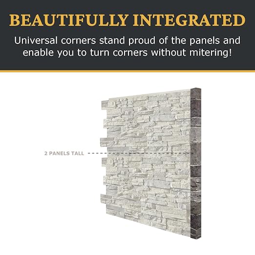 AZ Faux High-Density Polyurethane Faux Stone Flush Outside Corner - Image 7