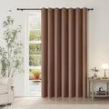 ChrisDowa Room Divider Curtain 90 Inches Long, Wide Blackout Sliding Door by ChrisDowa