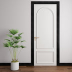 LaCheery Black Wood Mirror Frame Border Peel and Stick Mirror Border Tape Black - Image 6