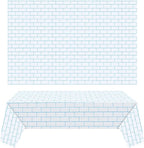 Chuangdi 2pcs 4.5 x 9 Feet Brick Wallpaper Peel and Stick Backdrop Tablecloth by Chuangdi