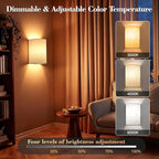 Battery Operated Wall Sconce Set of Two: 10000mAh Wireless Wall Light - Image 3
