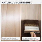 Homeforia 20 inch Natural Floating Shelf, High End Solid Real Wood 20inch Small - Image 7