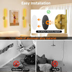 Wall Sconces with Remote, Rechargeable Battery Operated, Wireless Magnetic Wall - Image 4