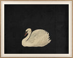 VIYYIEA Framed Wall Art for Living Room, Animal-【Zwaan】, 20L x 16W by VIYYIEAART