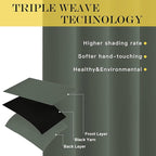 NICETOWN Blackout Curtain Window Treatment Thermal Curtain Solid Grommet Room - Image 4