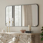 BEAUTYPEAK 26" x 38" Rectangular Aluminum Alloy Frame Wall Mounted Bathroom - Image 7