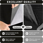 Vinjiasin Black Wallpaper Wood Grain Contact Paper Peel and Stick Wall Paper - Image 5