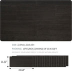 SINGULARWOOD 15pcs/26.46 sq ft Soft Stone Wall Tiles, Flexible Travertine Rock - Image 3