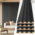 Art3d Slat Wood Wall Paneling for Interior and Ceiling Decoration by Art3d