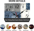 ArtSocket Wooden Wall Clock Silent Non-Ticking, Battery Operated - Image 3