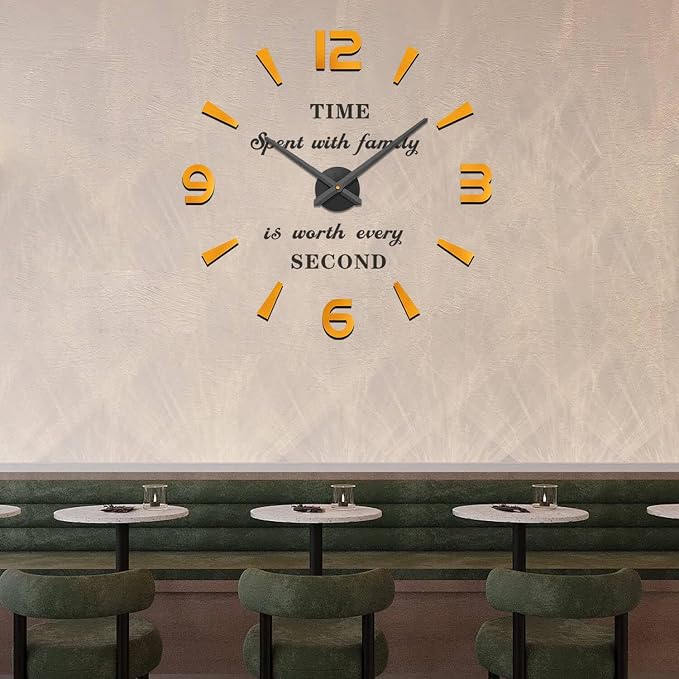 VANGOLD Design Frameless Wall Clocks - Image 7