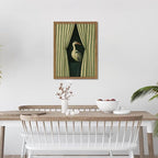 Framed Bird Wall Art, Elegant Heron Canvas Print, Vintage Coastal Bird Wall - Image 7