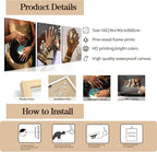 Black Girl Wall Art Set of 3 - Image 2
