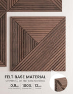Fluxynara Large Felt Bulletin Board, Cork Board Alternative 70.87'' x 47.24'' - Image 3