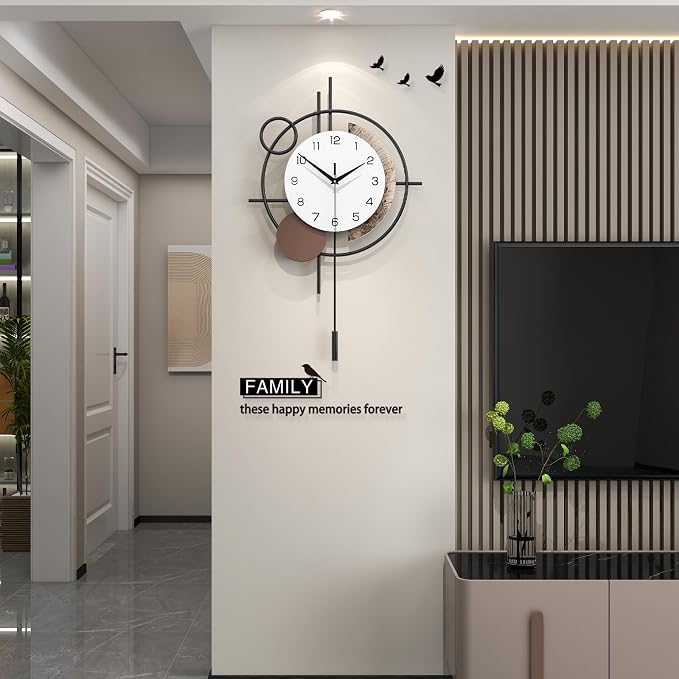 Wall Clock Decorative Modern Wall Clocks - Image 3