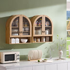 IFGET Bathroom Arched Wall Cabinet, 23.6'' Wide Medicine Cabinet - Image 3