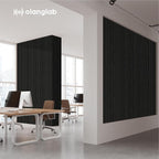 Olanglab Wood Wall Panels 4 Pack, Wood Slat Acoustic Wall Panels, 94.5"x12.6" - Image 8