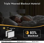 MIULEE Blackout Curtains for Bedroom Living Room 2 Panels, Thermal Insulated - Image 2