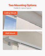 VEVOR Panel Track Blinds, Extendable Track from 45.8 in to 86 in W, Trimmable - Image 6