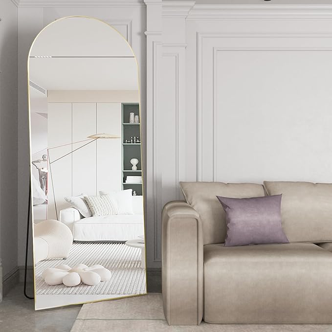 Full Length Mirror 71"x25" Arch Mirror Floor Mirror - Image 5