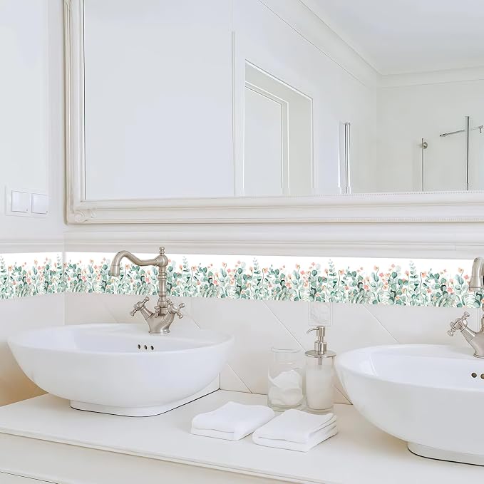 Wallpaper Border 3.9"X196.8" Peel and Stick Wall Border Wallpaper Border - Image 5