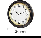 Yoiolclc 24 Inch Large Wall Clock - Image 2