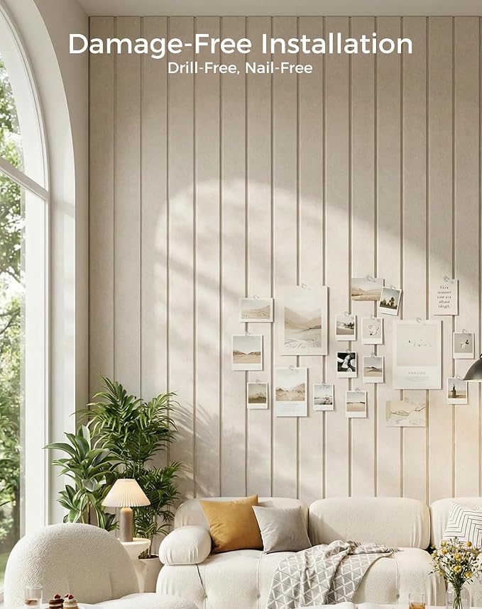 Aothia Felt Bulletin Board Tiles Large 48" x 36" Cork Board Alternative - Image 6