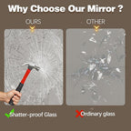 Led Mirror Full Length, Frameless Long Mirrors - Image 7
