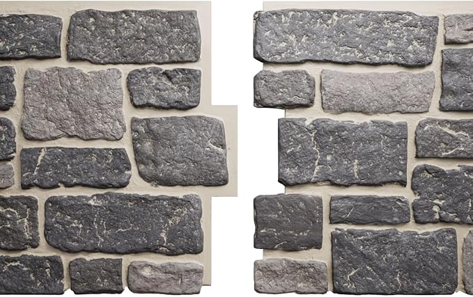 EverStone Cobblestone Faux Stone Panel, Oxford Terrace Color - Image 8