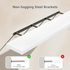 QEEIG Floating Shelves for Wall 55.1" Extra Long - Image 4